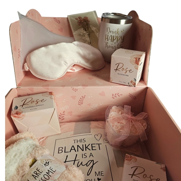 Pink Marble Bath Soak & Bubbles